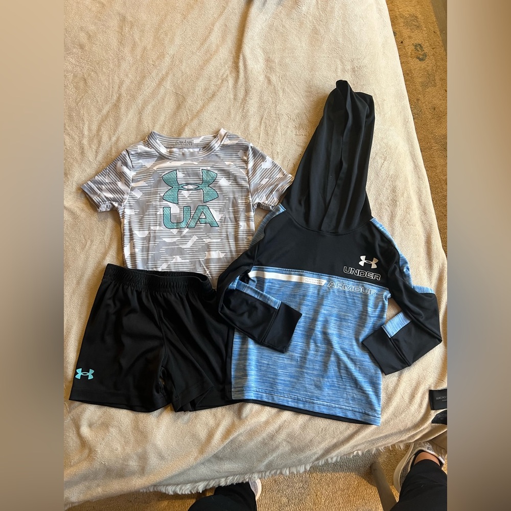 Bundle of Two Shirts and pair of Shorts